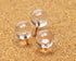 Tupalizy 100PCS Decorative Push Pins - Transparent Plastic Head and Rose Gold Steel Point Thumb Tacks for DIY Craft