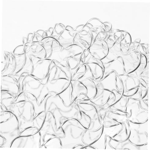 Hemobllo Ball Glass Lampshade Replacement for Pendant Lights Stylish Wire Design Easy to Install for Chandeliers