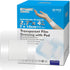 Waterproof Transparent Film Dressing with Absorbent Pad 50-Pack Sterile Adhesive Bandages Post-Surgical