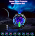 Northern Lights Projector with Plasma Ball Lamp, White Noise, Music Speaker, Alarm Clock & Remote, Stargate Astronaut