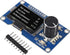 AITRIP 2PCS 1.3-inch EC11 OLED Module Button Rotary Encoder IIC Interface LCD Screen for Arduino -White