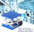 Lab Jack, 6x6 inch Anodized Aluminum Laboratory Support Jack with 10 KG Support Weight, 2.4 to 10.2 inch Lift