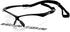 Pyramex Safety PMXTREME Readers Bifocal Safety Glasses - Clear +2.5 Bifocal Lens with Cord