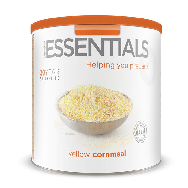 Emergency Essentials Yellow Cornmeal | Allergy Friendly Pantry Staple | 64 Serving