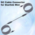 Fukaisu 20cm/7.87 Inch DC Cable Connector for Starlink Mini, Length Female to Female Extension Cord Connector Portable