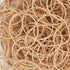 Rubber Bands Size 33, Approximately 220 pcs Light Brown Elastic Rubber Bands for Office Supply
