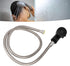Set 120cm Salon Shampoo Bowl Sprayer with Anti-Leakage Ceramic Valve Head & Hose - Durable Electrolating Surface
