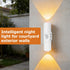 STHF 4 Pack Closet, (7 Rechargeable Smart LED Motion Sensor Ambient Light, Auto-On Multi-Color Changing Magnetic Wall