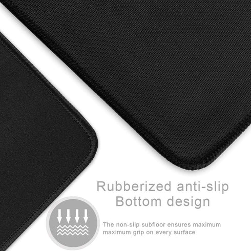 Cmhoo (35.4x15.7x0.12IN, 90x40 XXL Professional Large Mouse Pad & Computer Game Mouse Mat Black)