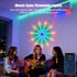 FlyQintess Smart Firework Led Lights, LED Strip Light with Remote App & Timer, Color Changing Music Sound Activated
