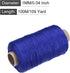 MECCANIXITY Twisted Mason Line Nylon Twine String Cord Blue 100M/109 Yard 1MM Dia for Gardening, Crafting, DIY