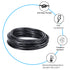 20 Gauge 2 Conductor Electrical Wire 20AWG Stranded PVC Cord 50FT/15.3M Oxygen-Free Copper Cable for LED Strips Lamps