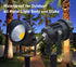 120V 12W 3000K 2 Pack TOVEENEN LED Outdoor Landscape Spotlight Waterproof Spot Lights for Yard House Garden Christmas