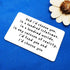 Engraved Wallet Insert Card Gifts for Husband from Wife, Anniversary, Valentine's, I'd Choose You Metal Cards