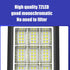 Haofy Solar LED Street Light, 72 LED Solar Motion Sensor Dusk to Dawn Light, 3000LM Solar Powered Security Lights for Garden Yard Street Parking Lot Playground by Haofy