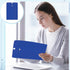 Geyee 100 Pcs Clasp Envelopes, Manilla Gummed Mailing Envelopes for Home Office, Dark Blue, 6 x 9 Inch