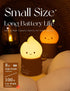 Emotional Support Flame Night Lamp, Fire with Positive Smile Candlelight Mood Light, Rechargeable Fake Candles