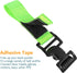 COOLJOB Metal Glove Holder Clips, Heavy Duty Work Clamp Keeper with Adhesive Strap for Turnout Gear, 2 Pcs