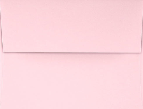 LUXPaper A4 Invitation Envelopes, Peel & Press, 4 1/4" x 6 1/4", Candy Pink, 80lb. Text, 50 Qty