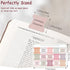 Ceemiaa Boho Bible Index Tabs for Men & Women Laminated Large Print Scripture Tabs for Study Bible, Easy Navigation