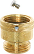 Homewerks Worldwide VACBFPZ4B Vacuum Breaker Hose Bib Backflow Preventer, 3/4 Inch, Brass by Homewerks Worldwide