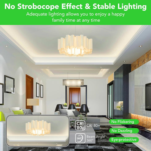 G9 Bulb 2700K 430 3W 40W T4 G9 360Beam 120V Non-Dimmable G9 Bulbs 6 Pack BUBO LED Soft White Lumens, Equivalent Halogen