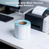 Geehouz Stickers3" 2" (76.2mm 50.8mm) 500 Direct Thermal Label x x Self-Adhesive Rectangle Sticker Paper, Universal