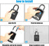 Lock Box, Diyife Key Lock Box for 5 Keys, Portable 4-Digit Combination Waterproof Key Safe for Home Garage Office (2