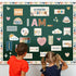 BOHO Affirmation Station Bulletin Board Set Motivational Posters for Classroom I Am Positive Affirmations Rainbow Decor