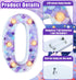 0 Mermaid Birthday Party Decoration LED Glowing Numbers Mermaid Number Light Up Number Light up Sign Digital Lights