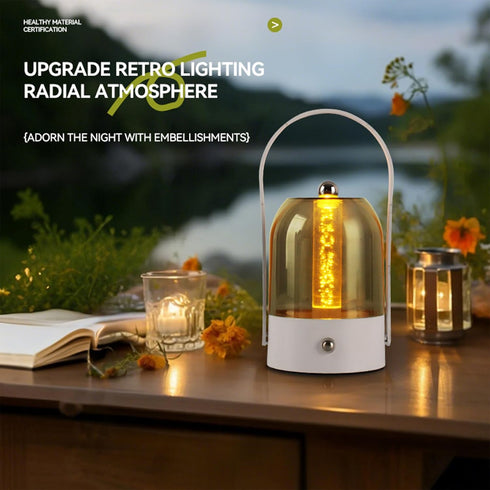 Bensejk 3 Dimmable Night Light for Kids, Portable Night Lamp Light with Handle, Way Touch Lamp Type-C Charging Night