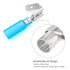 Wirefy 150 PCS Heat Shrink Piggyback Spade Connectors - 3 Way Quick Disconnect Terminals, Blue 16-14 AWG