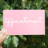 RXBC2011 Appointment Reminder Cards Pack of 100, Pink