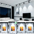 AGELCK MR16 Bulb 6000K Gu5.3 5W (50W 12V 610LM 85+, 36 Bulb Non-Dimmable, 6 Pack Led Daylight - Base, Halogen