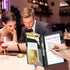 Black Server Books For Waitress/Waiter Book with Zipper Money Pocket,Cute Waitress Books Organizer Accessories Fit
