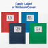Avery 25 Blue Two Pocket Folders with 3 Prong Fasteners, Holds 70 Sheets (47976)