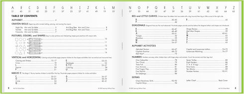 Learning Without Tears My First School Book - Student Activity Workbook, Pre-K, Ages 4+, MFSB-20