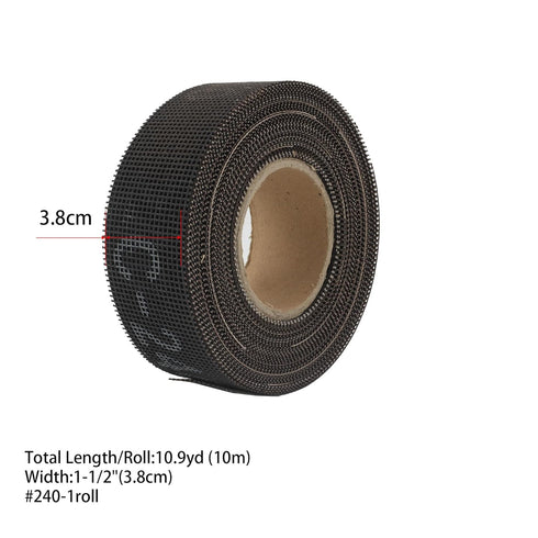 SCOTTCHEN Sanding Rolls/Plumbing Sanding Cloth, 1-1/2" x 11yd (33 ft), Plumber's Double Side Open Mesh