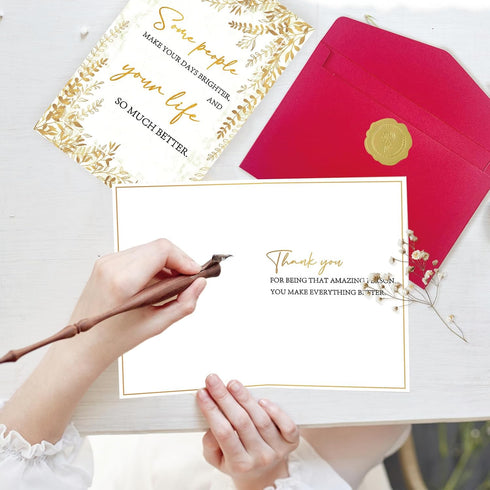 Mcduldul Unique Thank You Card Gifts for Men Women with Envelopes | Boss or Teacher Appreciation Cards
