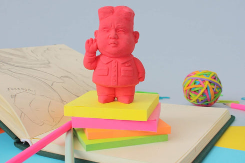 Gift Republic Dictator Eraser, Red, Model GR450027