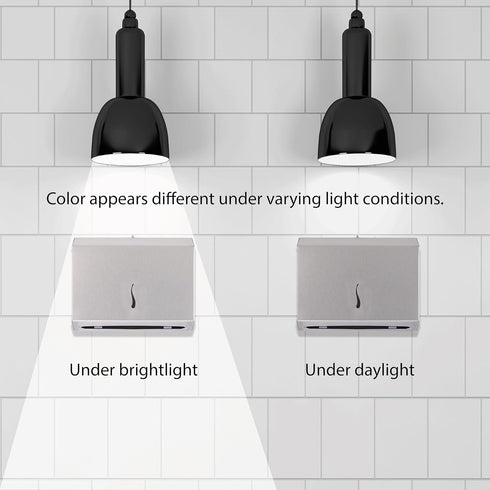 Vellora Commercial 200 275 Paper Towel Dispenser - Anti-Fingerprint Coating, Enhanced Quality Stainless Steel