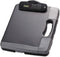 Officemate Portable Clipboard Storage Case with Calculator, Charcoal (83302)