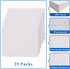 Zzrywuty 50 Packs Two Pocket File Folders, Textured Paper, Letter Size, Holds 100 Sheets for School, Office, Business,