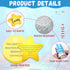 party greeting 109Pcs Christian Religious Bulletin Board Set, Let Your Light Shine Classroom Decoration