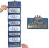 HOMANGA Birthday Money Envelope for Cash Gifts, Surprise Cash Holder for Men, Women, Kids, Blue Gold