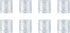 PIPE DÉCOR 3/4 in. Galvanized Malleable Iron Coupling, 8 Pack for DIY Furniture & Plumbing