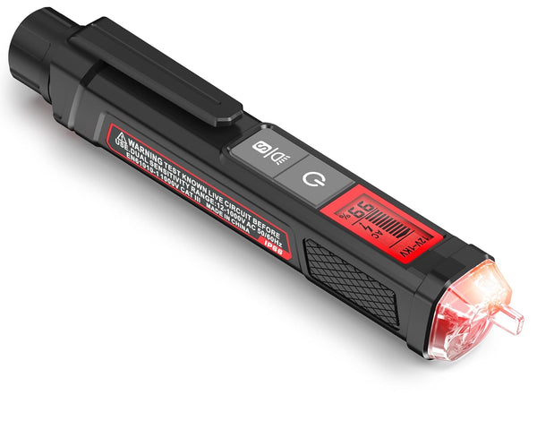 KAIWEETS Non-Contact Voltage Tester with Signal Percentage, AC 12V/70V-1000V, LCD Display, Wire Breakpoint Finder