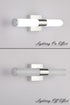 16" Inches 8W 6000K Bathroom Vanity Light Fixture, Chrome LED Mirror Lights for Bathroom Wall Sconces Bar Lighting
