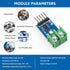 Weewooday 4 Sets Direct Current 3-5v Max6675 Themocouple Module and K Type Thermocouple Temperature Sensor Thermocouple Sensor Set M6 Screw with Cable Cord Compatible with Arduino/Raspberry Pi