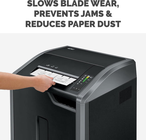 Fellowes 12 oz. 6 8.50 0.031 Inch, 10-Pack Powershred Performance Shredder Oil, & Powershred Performance Paper Shredder